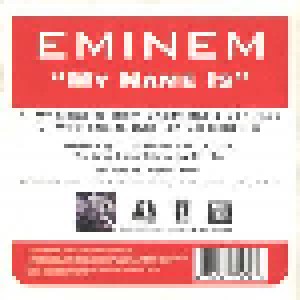 Eminem: My Name Is (Single-CD) - Bild 2