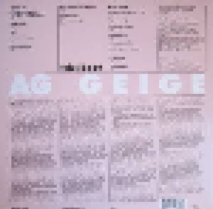 AG Geige: Trickbeat (LP) - Bild 2