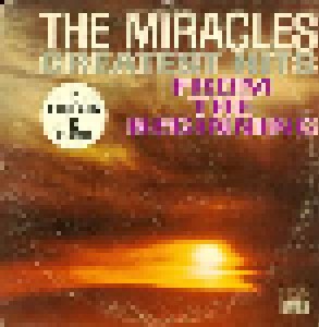 The Miracles: Greatest Hits From The Beginning (2-LP) - Bild 1
