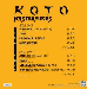 Koto: Masterpieces (LP) - Bild 2