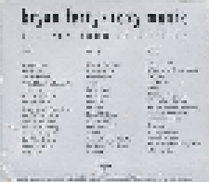 Bryan Ferry & Roxy Music: The Platinum Collection (3-CD) - Bild 2
