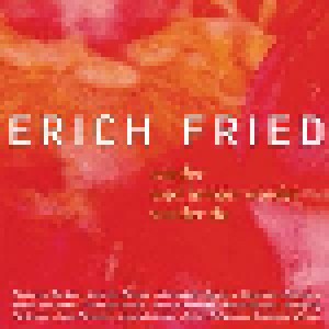 Cover - Jessica Schwarz, Christian Berkel & Christoph Grube: Erich Fried - Wieder / Und Immer Wieder / Wieder Du