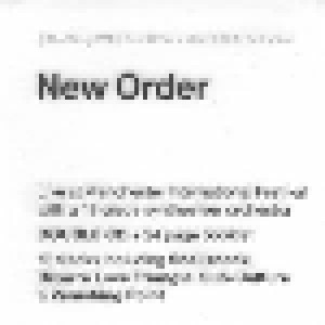 New Order: ∑(No,12k,Lg,17Mif) New Order + Liam Gillick: So It Goes.. (2-CD) - Bild 6