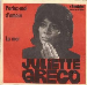 Cover - Juliette Gréco: Parlez-Moi D'amour