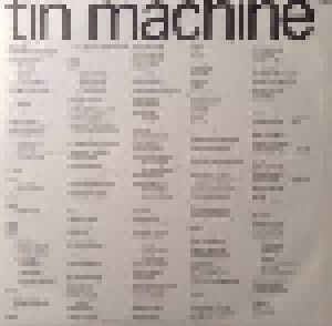 Tin Machine: Tin Machine (LP) - Bild 3