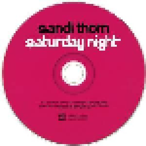Sandi Thom: Saturday Night (Promo-Single-CD) - Bild 3