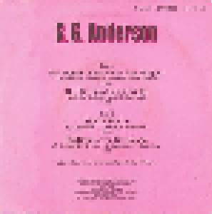 G.G. Anderson: G.G. Anderson (Amiga Quartett) (7") - Bild 2