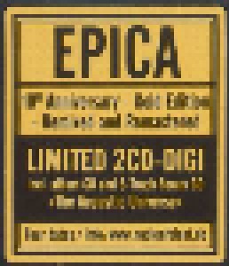 Epica: Design Your Universe (CD + Mini-CD / EP) - Bild 3