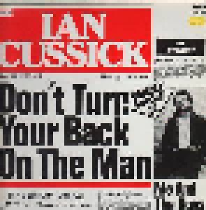Ian Cussick: Don't Turn Your Back On The Man (12") - Bild 1