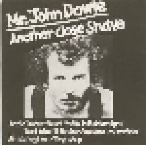 Cover - John Dowie: Another Close Shave