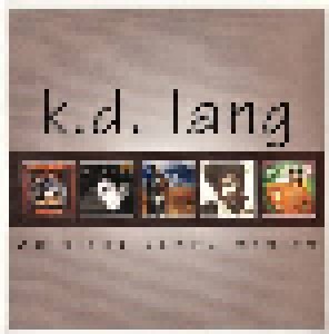 Cover - k.d. lang and the reclines: Original Album Series
