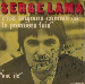 Serge Lama: Une Ile - Cover