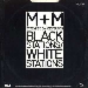 Martha And The Muffins: Black Stations/White Stations (12") - Bild 2