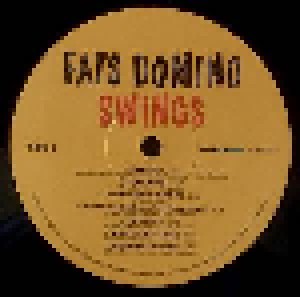 Fats Domino: Fats Domino Swings (LP) - Bild 4