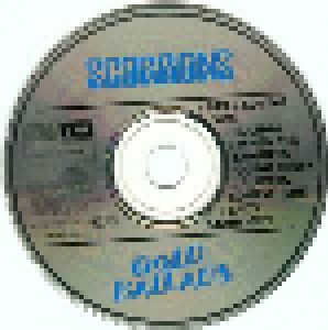 Scorpions: Gold Ballads (Mini-CD / EP) - Bild 3