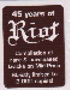 Riot: Rock World - Rare & Unreleased 87 -95 (CD) - Bild 3