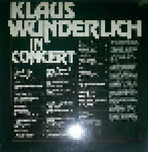 Klaus Wunderlich: In Concert (LP) - Bild 2