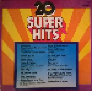  Unbekannt: 20 Super Hits (LP) - Bild 2