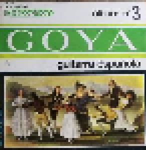 Cover - Pepe Martinez: Goya - Guitarra Española, Album N° 3