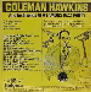 Cover - Coleman Hawkins: Coleman Hawkins And His Friends At A Famous Jazz Party