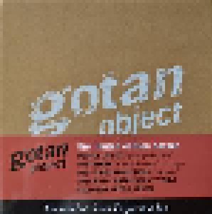Cover - Gotan Project: Gotan Object