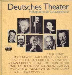 Cover - Friedrich Hollaender: Deutsches Theater - Höhepunkte Der Schauspielkunst