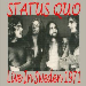 Cover - Status Quo: Live In Sweden 1971