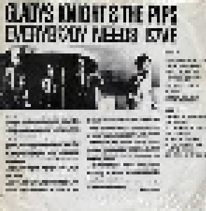 Gladys Knight & The Pips: Everybody Needs Love (LP) - Bild 2