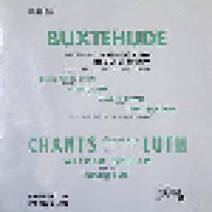 Buxtehude & Chants Avec Accompagnement De Luth - Cover