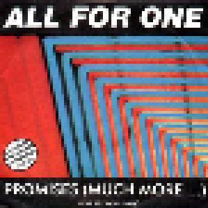 All For One: Promises (Much More...) - Cover