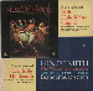 Cover - Paul Hindemith: Messe In H-Moll Ausschnitte // Kammermusik Nr. 1, 7 Und 4 Ausschnitte