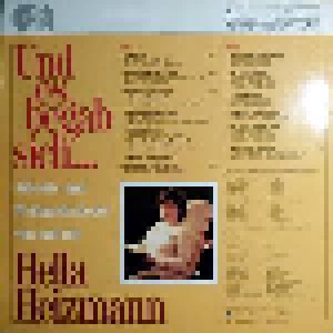 Hella Heizmann: Und Es Begab Sich... (LP) - Bild 2