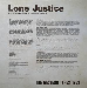 Lone Justice: The Western Tapes 1983 (LP) - Bild 6