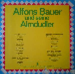 Alfons Bauer: Alfons Bauer Und Seine Almdudler (LP) - Bild 2