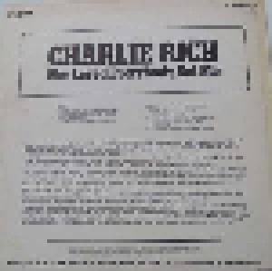 Charlie Rich: She Loved Everybody But Me (LP) - Bild 2