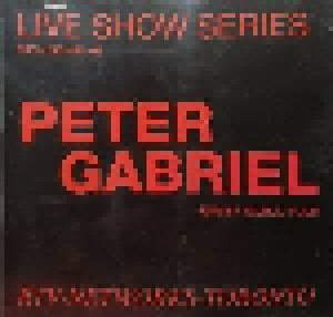 Cover - Peter Gabriel: 1986/87 World Tour