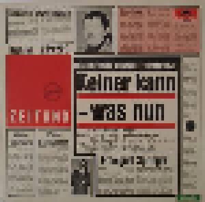 Cover - Münchner Lach- Und Schießgesellschaft: Keiner Kann - Was Nun