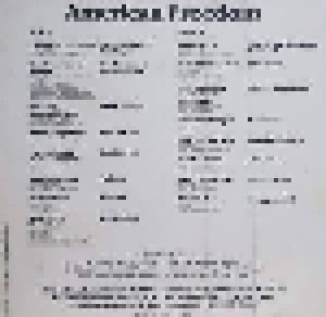 American Freedom [Great Folk-Songs And Ballads] (Tape) - Bild 3