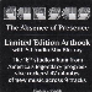 Kansas: The Absence Of Presence (CD + Blu-ray Disc) - Bild 3