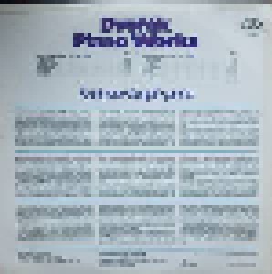 Antonín Dvořák: Piano Works (LP) - Bild 2