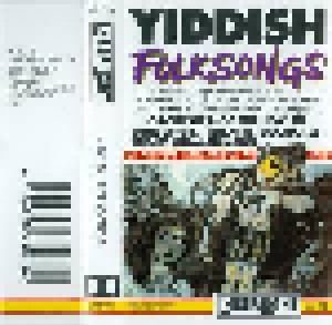 Orchestra Of The Jewish Theatre Bukarest: Yiddish Folksongs (Tape) - Bild 2
