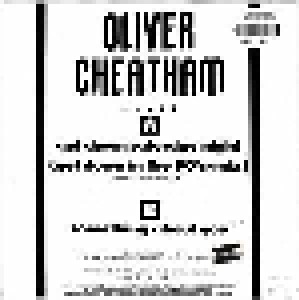 Oliver Cheatham: Get Down Saturday Night (Promo-7") - Bild 2