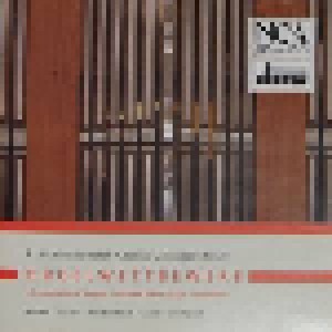 Cover - Anton Heiller: 1. Internationaler August Gottfried Ritter Orgelwettbewerb
