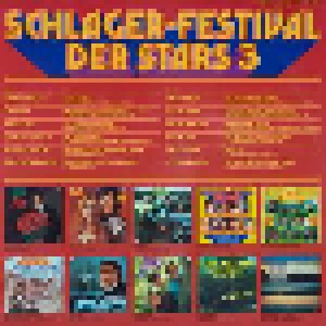 Schlager-Festival Der Stars 3 (LP) - Bild 2