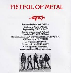 Anthrax: Fistful Of Metal (CD) - Bild 3