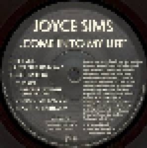 Joyce Sims: Come Into My Life (12") - Bild 3