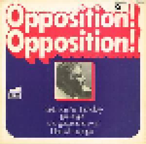 Cover - Hanns Ernst Jäger: Opposition! Opposition! - Texte Von Kurt Tucholsky