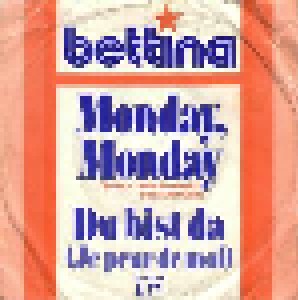 Cover - Bettina: Monday, Monday