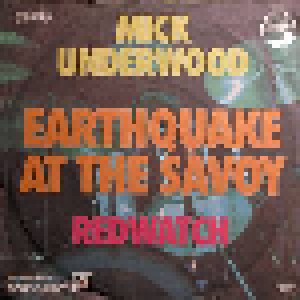 Cover - Mick Underwood: Earthquake At The Savoy