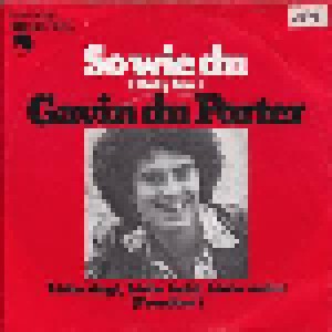 Cover - Gavin du Porter: So Wie Du (Only You)